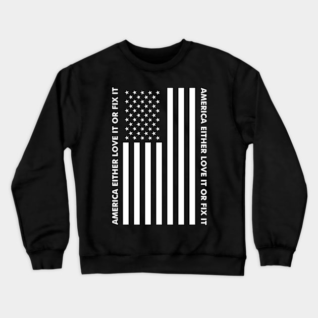 Full Grid Vertical - Dark Background Crewneck Sweatshirt by Vector Deluxe